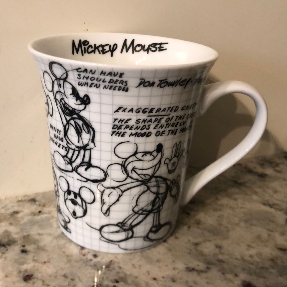 Mickey Mouse sketchbook mug